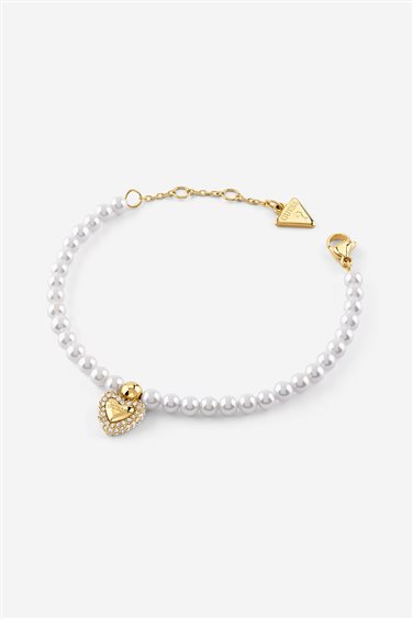 Armband Guess Dame Beloved in Stahl Perla JUBB06 09JW - JUBB06 09JW